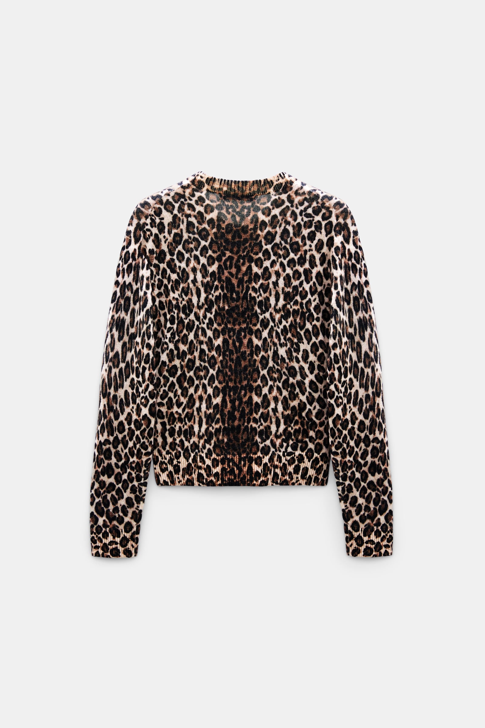 Dorothee Schumacher Merino-cashmere leopard print cardigan leo allover brown Product Detail View