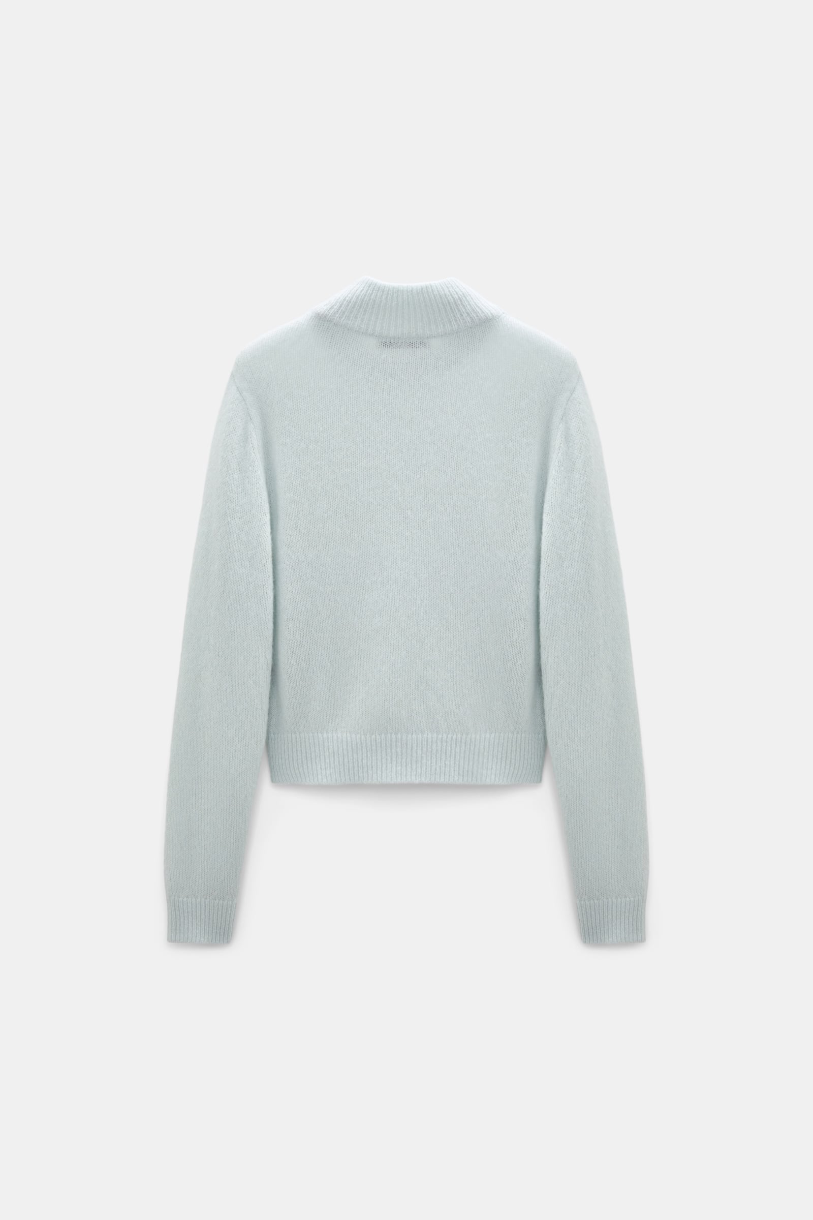 Dorothee Schumacher Cashmere turtleneck pullover mint Product Detail View