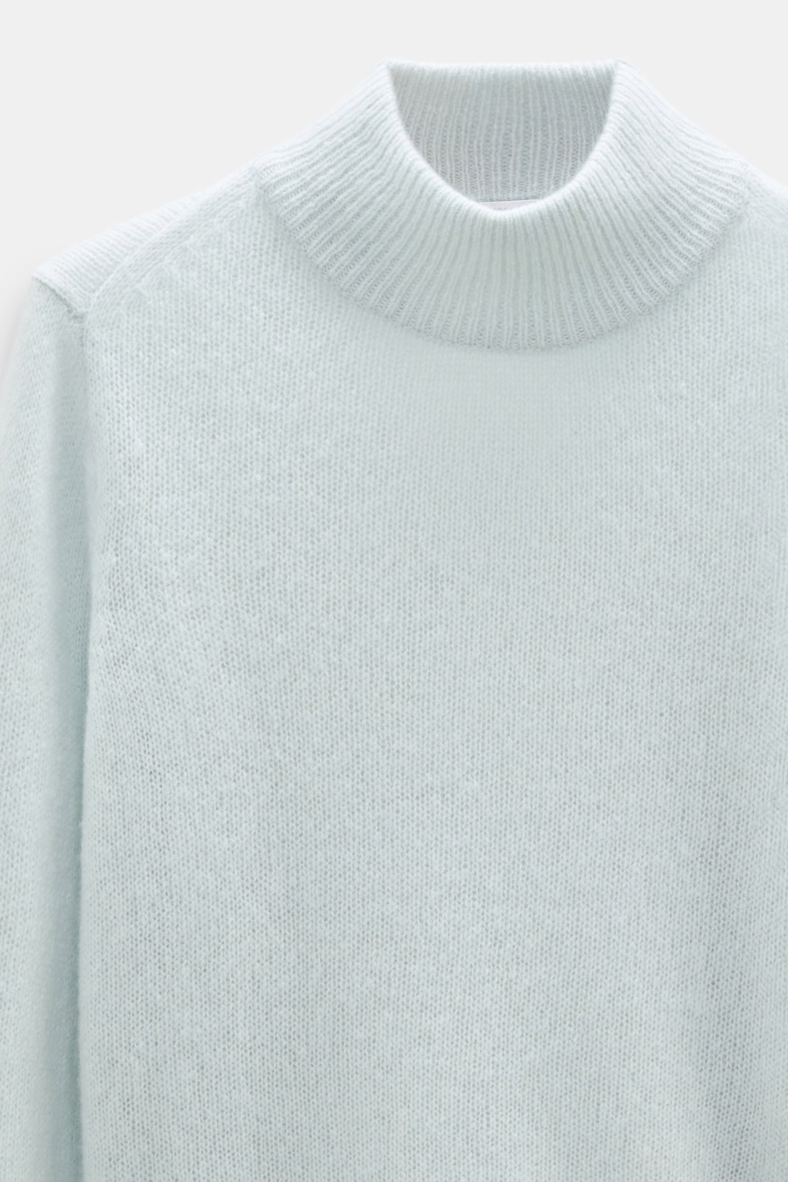 Dorothee Schumacher Cashmere turtleneck pullover mint Product Detail View