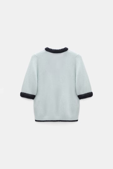 Dorothee Schumacher Half-sleeve cashmere top mint Product Detail View