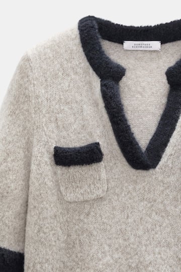 Dorothee Schumacher Half-sleeve cashmere top flash light Product Detail View
