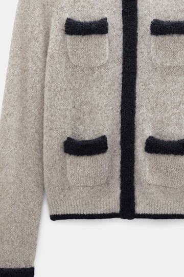 Dorothee Schumacher Cashmere cardigan-look pullover flash light Product Detail View