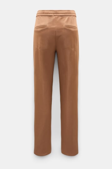 Dorothee Schumacher Track pants with knit side stripes almond Product Detail View