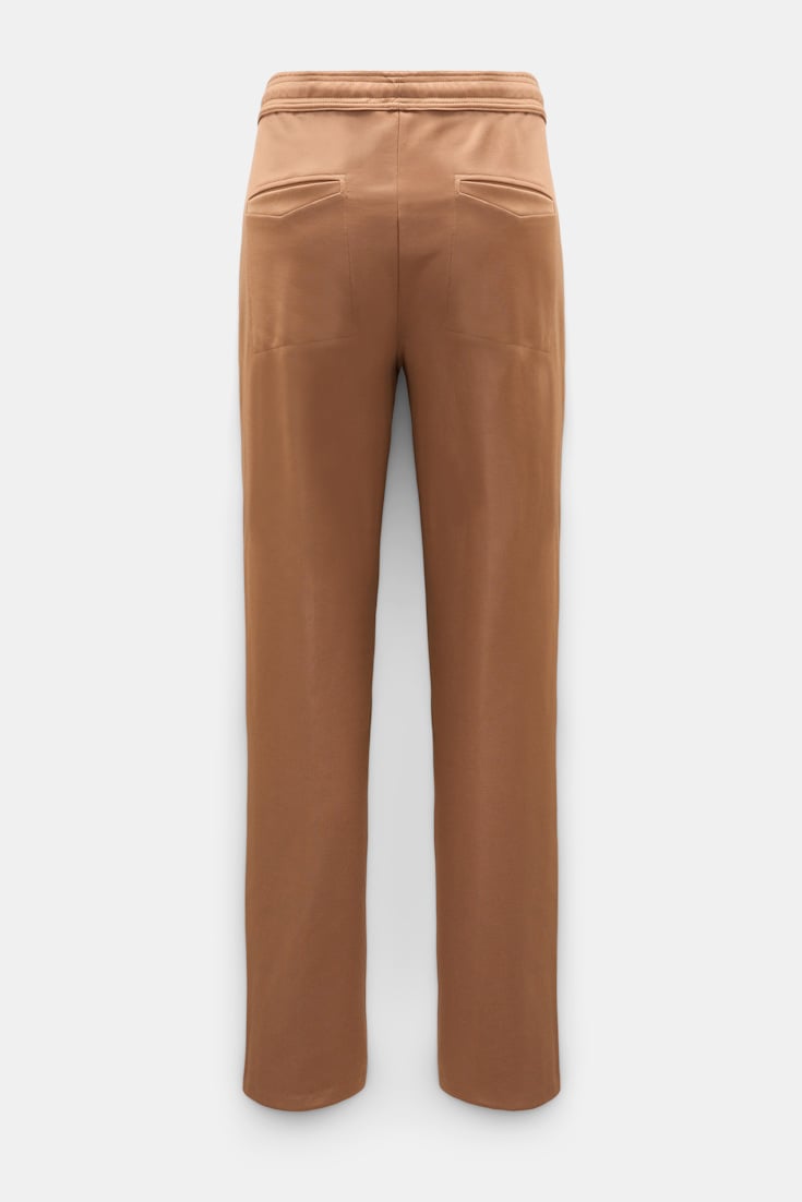 Dorothee Schumacher Trackpants mit gestricktem Seitenstreifen almond Product Detail View