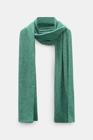 Dorothee Schumacher Schal aus Lurex-Jersey emerald Product Front View