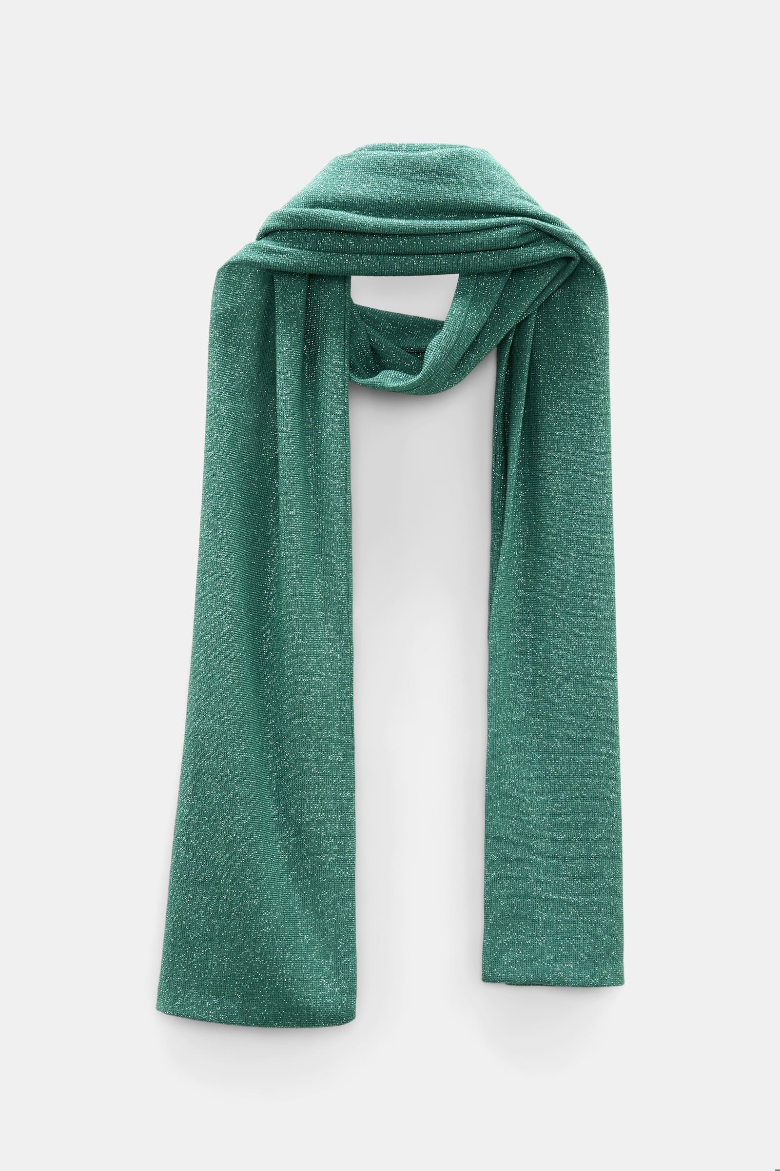 Dorothee Schumacher Schal aus Lurex-Jersey emerald Product Detail View