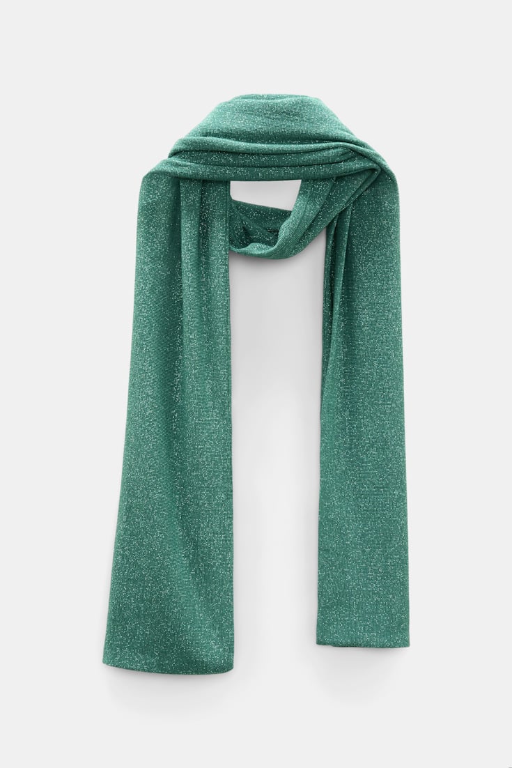 Dorothee Schumacher Schal aus Lurex-Jersey emerald Product Detail View