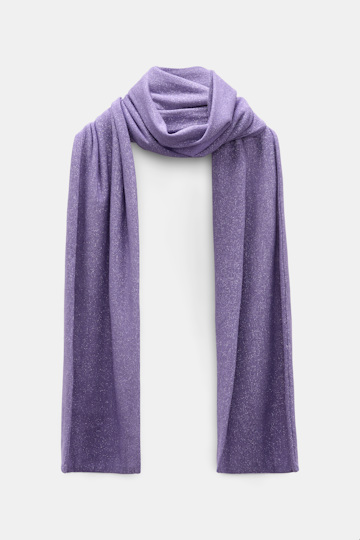 Dorothee Schumacher Lurex-jersey scarf violet Product Front View