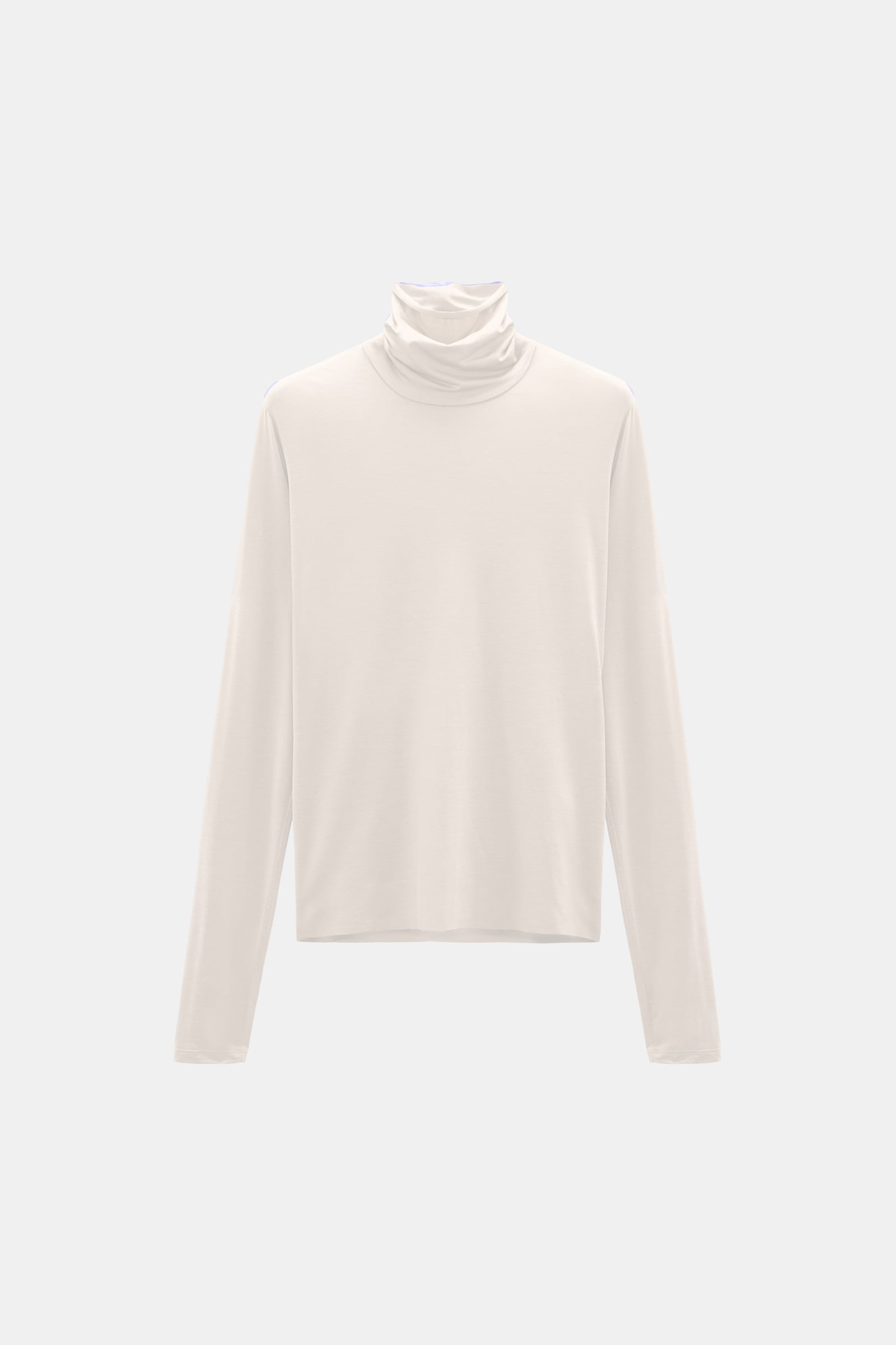 Dorothee Schumacher Glänzender Rollkragen mit langem Arm canvas white Product Front View