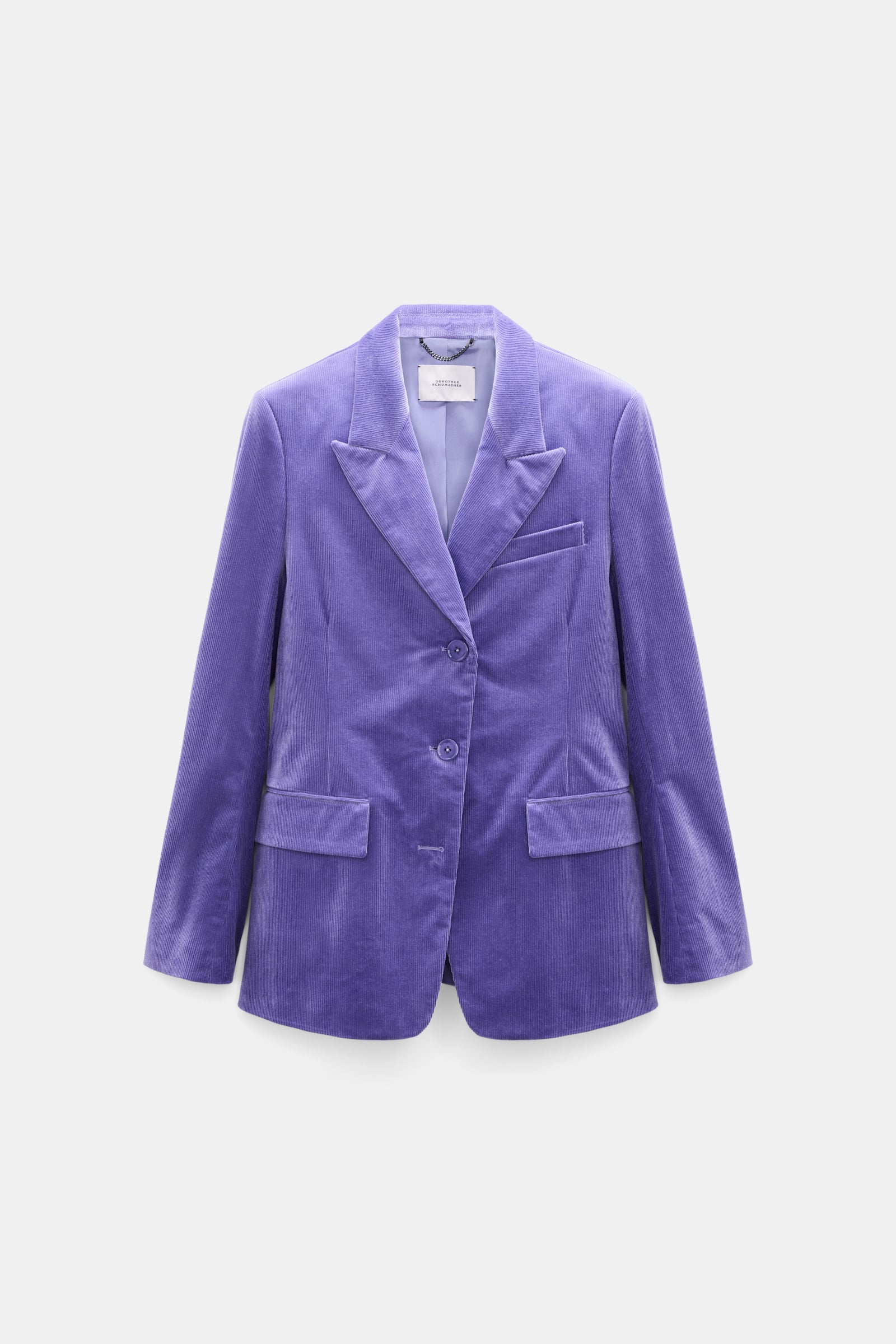 Dorothee Schumacher Cord-Blazer violet Product Front View