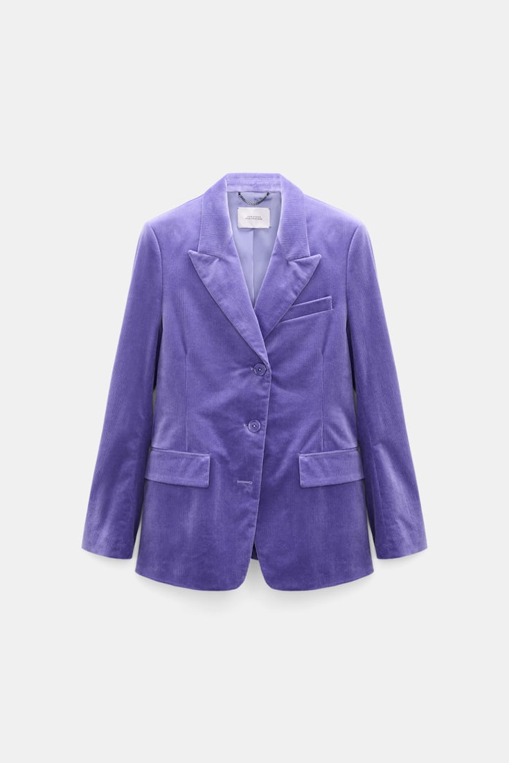 Dorothee Schumacher Cord-Blazer violet Product Front View