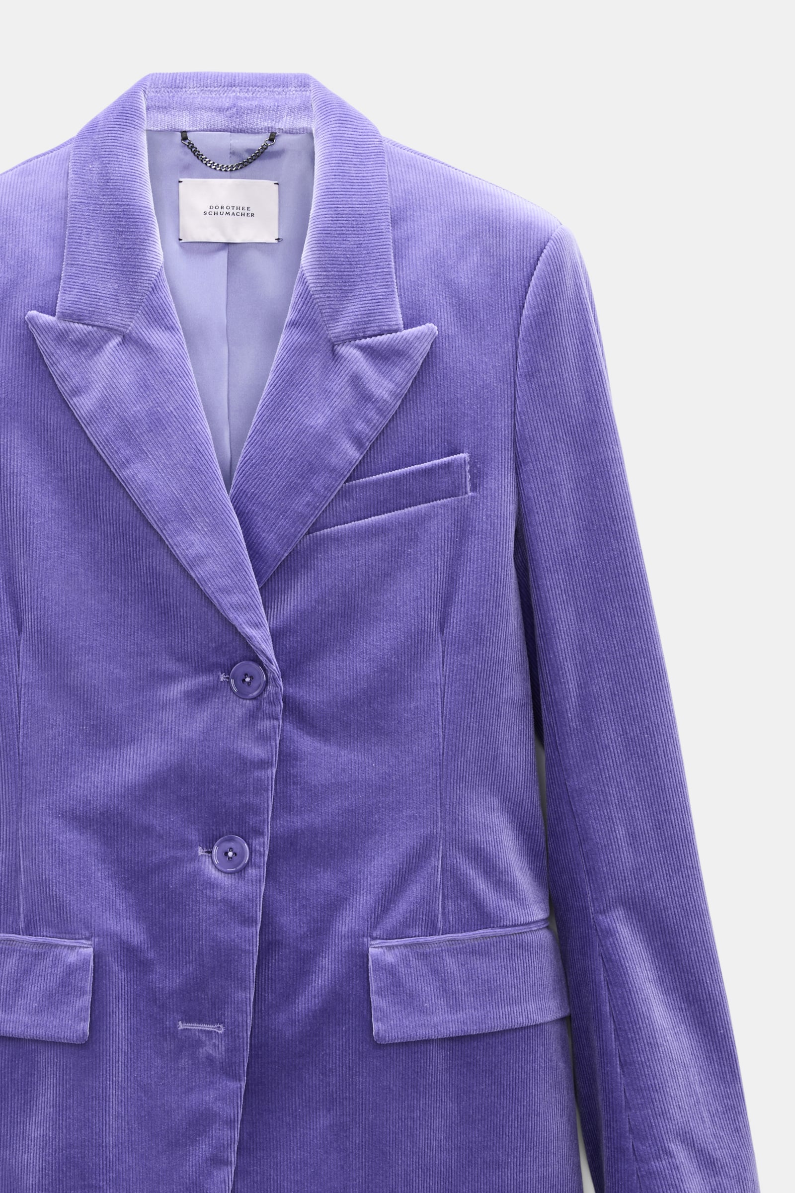 Dorothee Schumacher Cord-Blazer violet Product Detail View