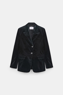Dorothee Schumacher Cord-Blazer vinyl black