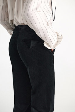 Dorothee Schumacher Cord-Hose vinyl black