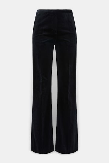 Dorothee Schumacher Cord-Hose vinyl black Product Front View