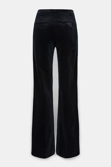 Dorothee Schumacher Corduroy pants vinyl black Product Detail View