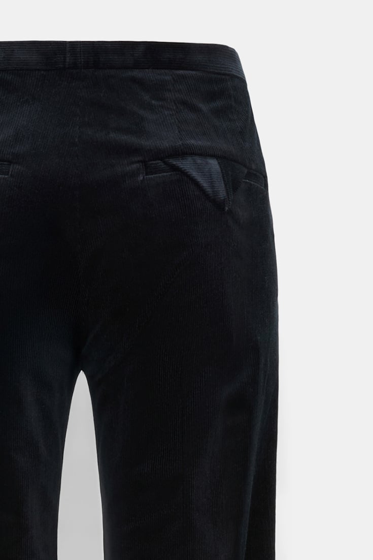 Dorothee Schumacher Cord-Hose vinyl black Product Detail View