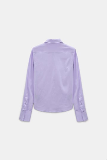 Dorothee Schumacher Cropped poplin blouse lilac Product Detail View