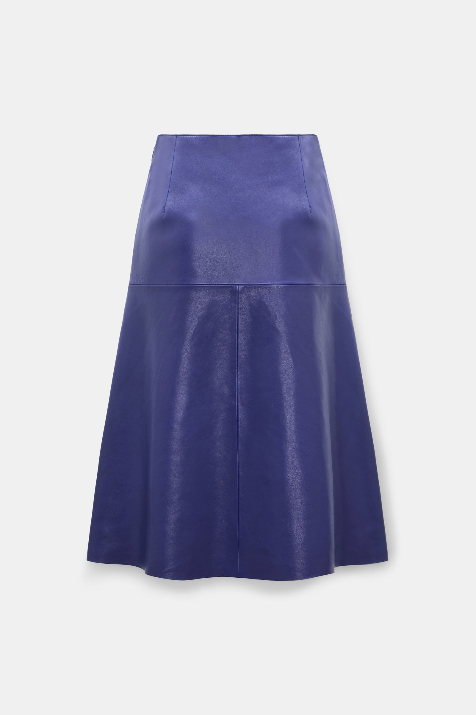 Dorothee Schumacher Leather skirt violet Product Detail View