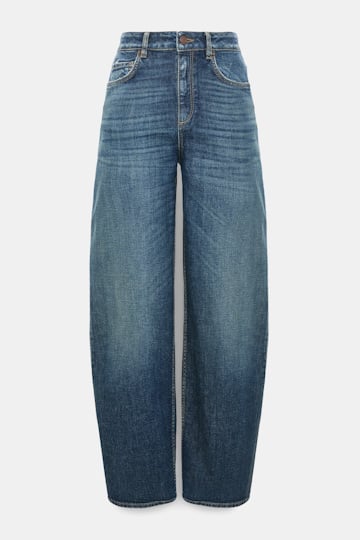 Dorothee Schumacher Wide barrel leg jeans denim blue Product Front View