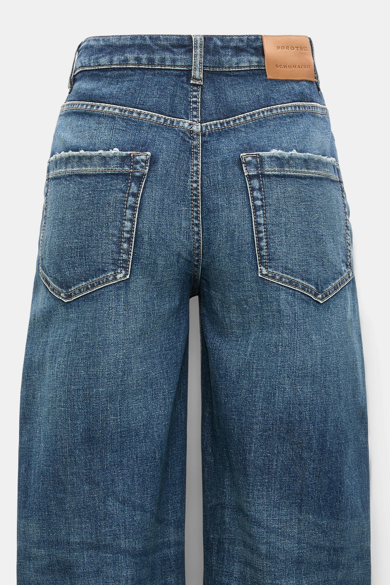 Dorothee Schumacher Wide barrel leg jeans denim blue Product Detail View