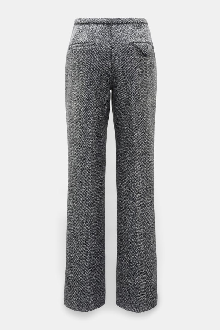 Dorothee Schumacher Herringbone-Hose aus Schurwolle stereo grey herringbone Product Detail View
