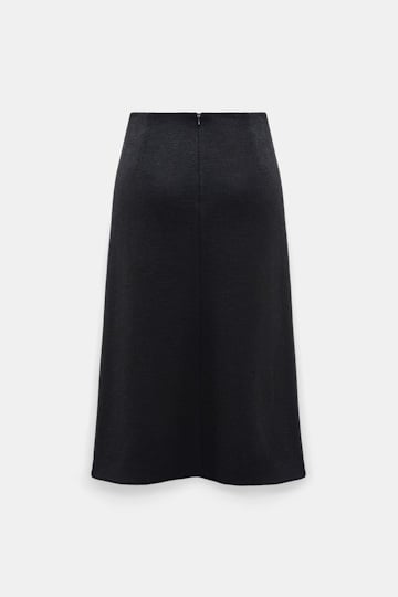 Dorothee Schumacher Bouclé skirt vinyl black Product Detail View
