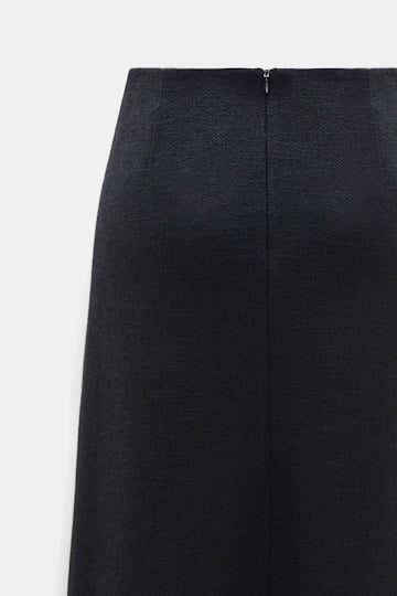 Dorothee Schumacher Bouclé skirt vinyl black Product Detail View
