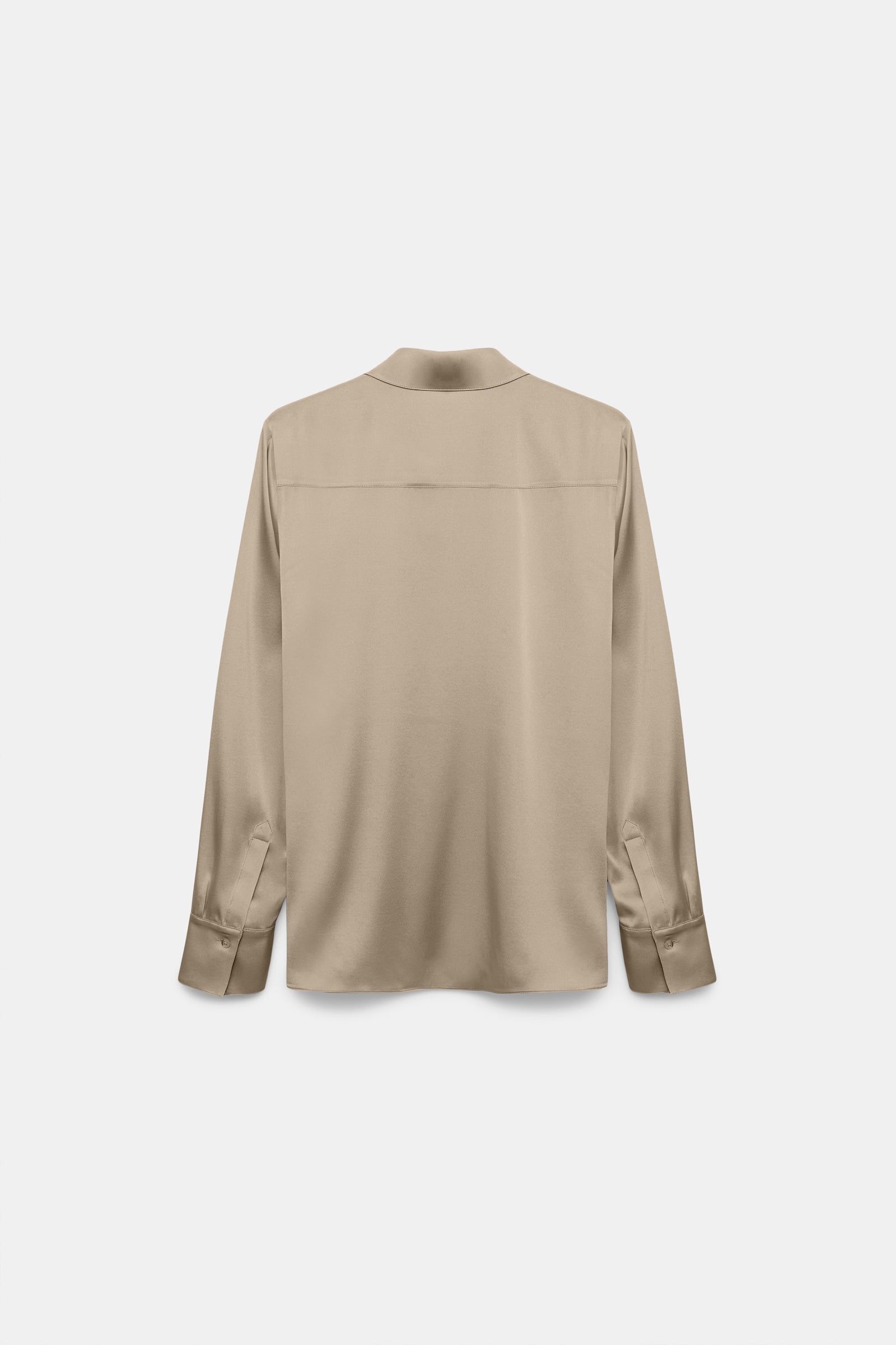 Dorothee Schumacher Bluse aus Seiden-Stretch-Satin almond Product Detail View
