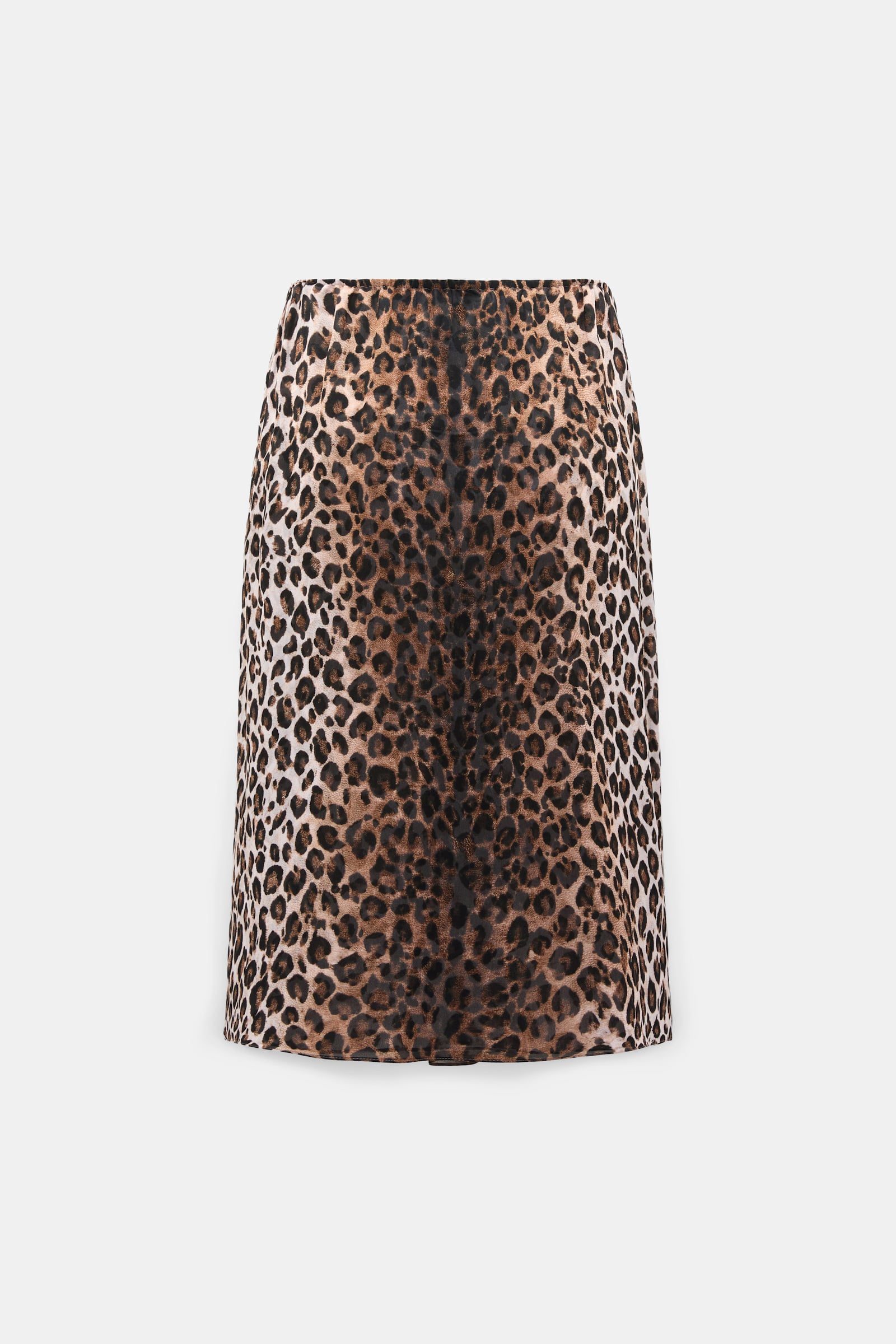 Dorothee Schumacher Leopard print midi skirt Leo Placed light brown Product Detail View