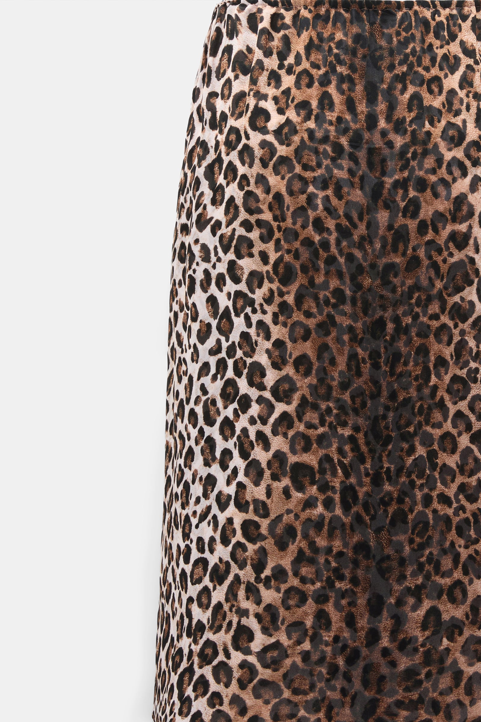 Dorothee Schumacher Leopard print midi skirt Leo Placed light brown Product Detail View