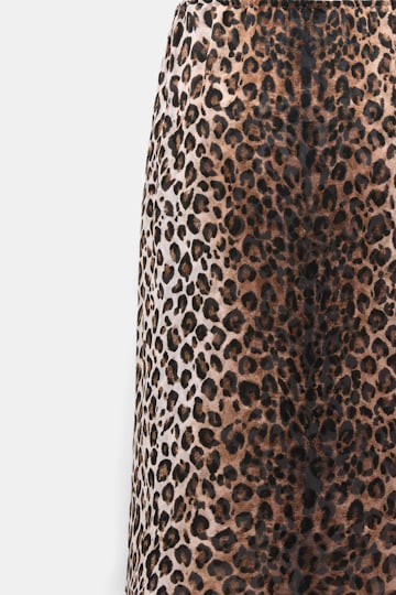 Dorothee Schumacher Leopard print midi skirt Leo Placed light brown Product Detail View