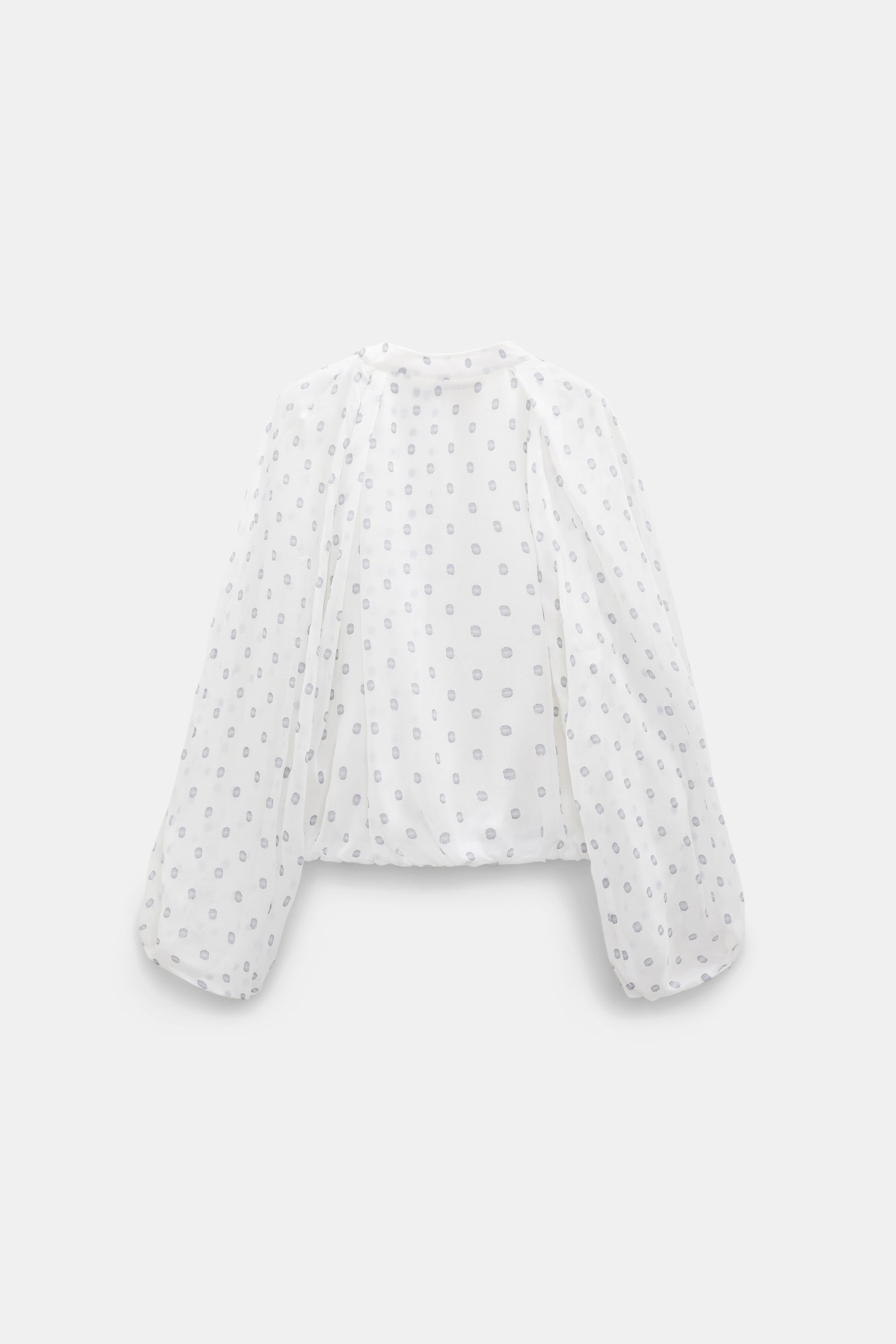 Dorothee Schumacher Drapierte Bluse aus Seiden-Crêpe-Chiffon camellia white Product Detail View