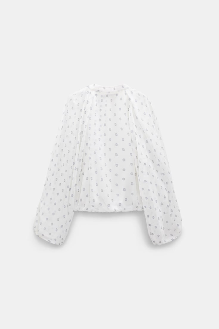 Dorothee Schumacher Drapierte Bluse aus Seiden-Crêpe-Chiffon camellia white Product Detail View