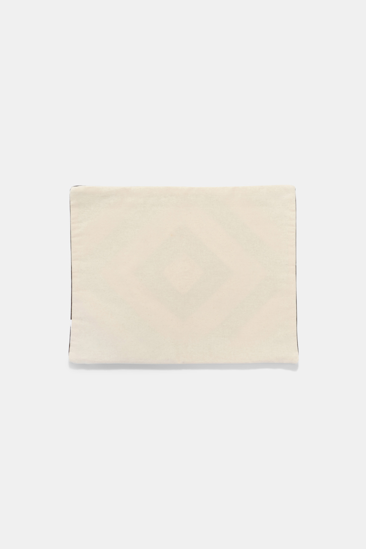 Dorothee Schumacher Cushion with graphic pattern black and white diamond
