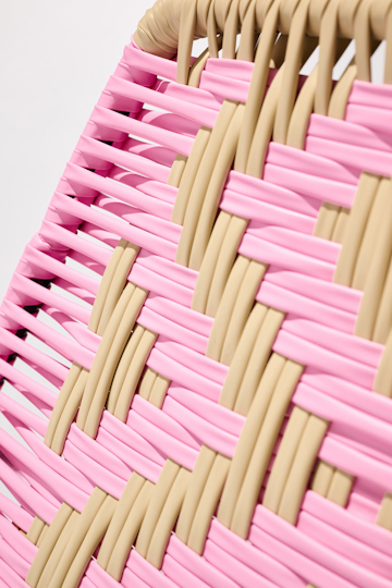 Dorothee Schumacher Handwoven chair rosada beige mix