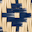 dark blue beige mix