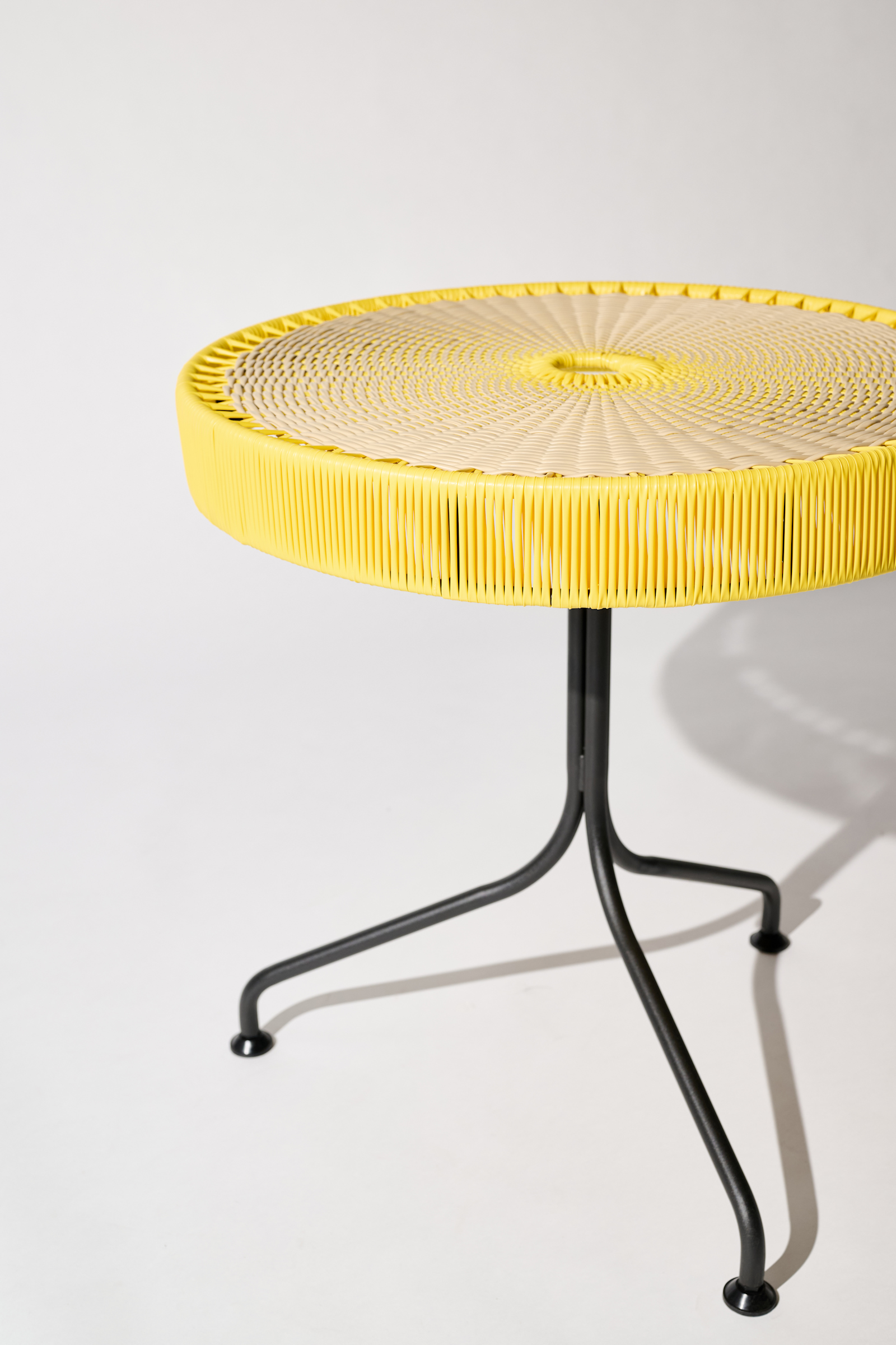 Dorothee Schumacher Handwoven dinner table amarillo beige mix