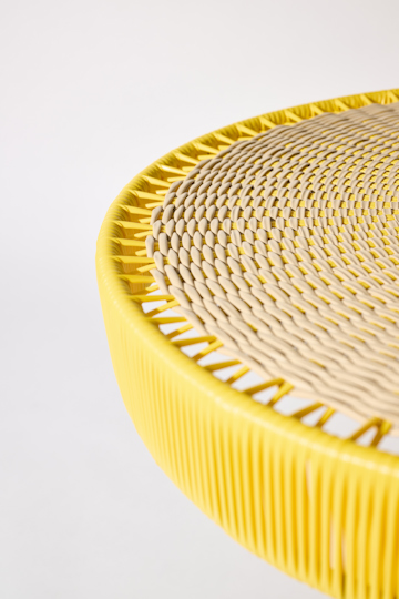 Dorothee Schumacher Handwoven dinner table amarillo beige mix