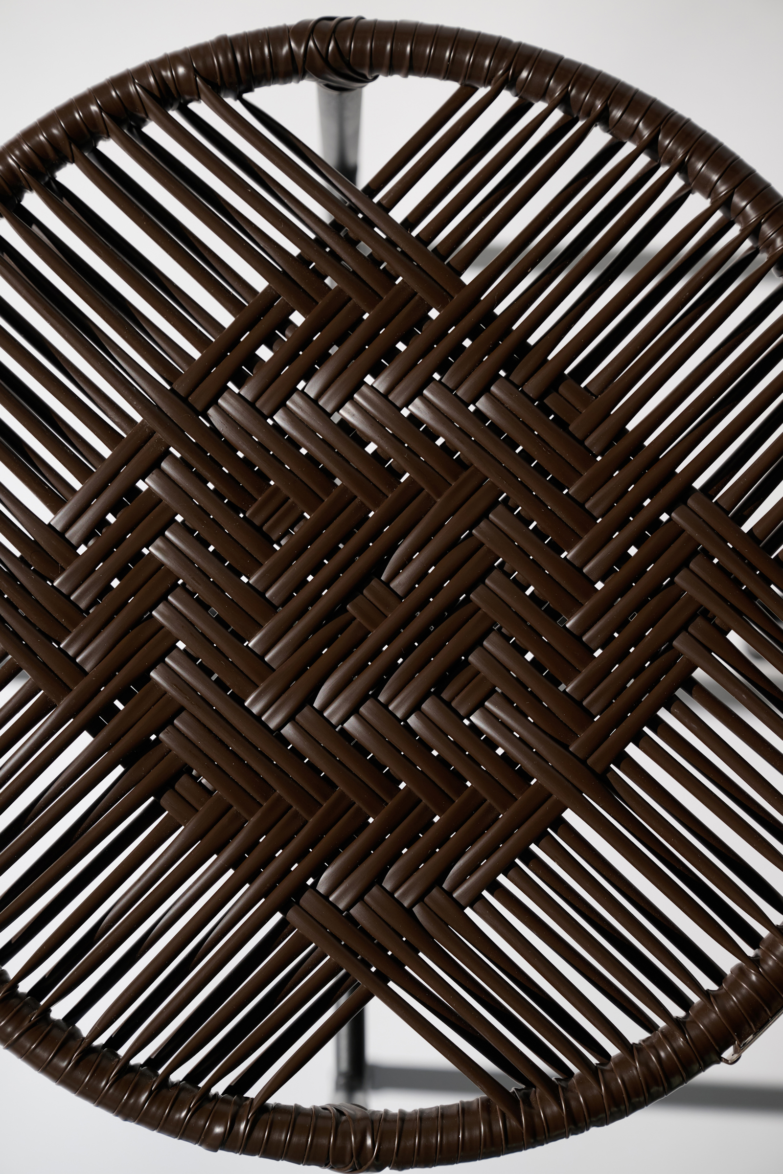 Dorothee Schumacher Handgeflochtener Hocker chocolate