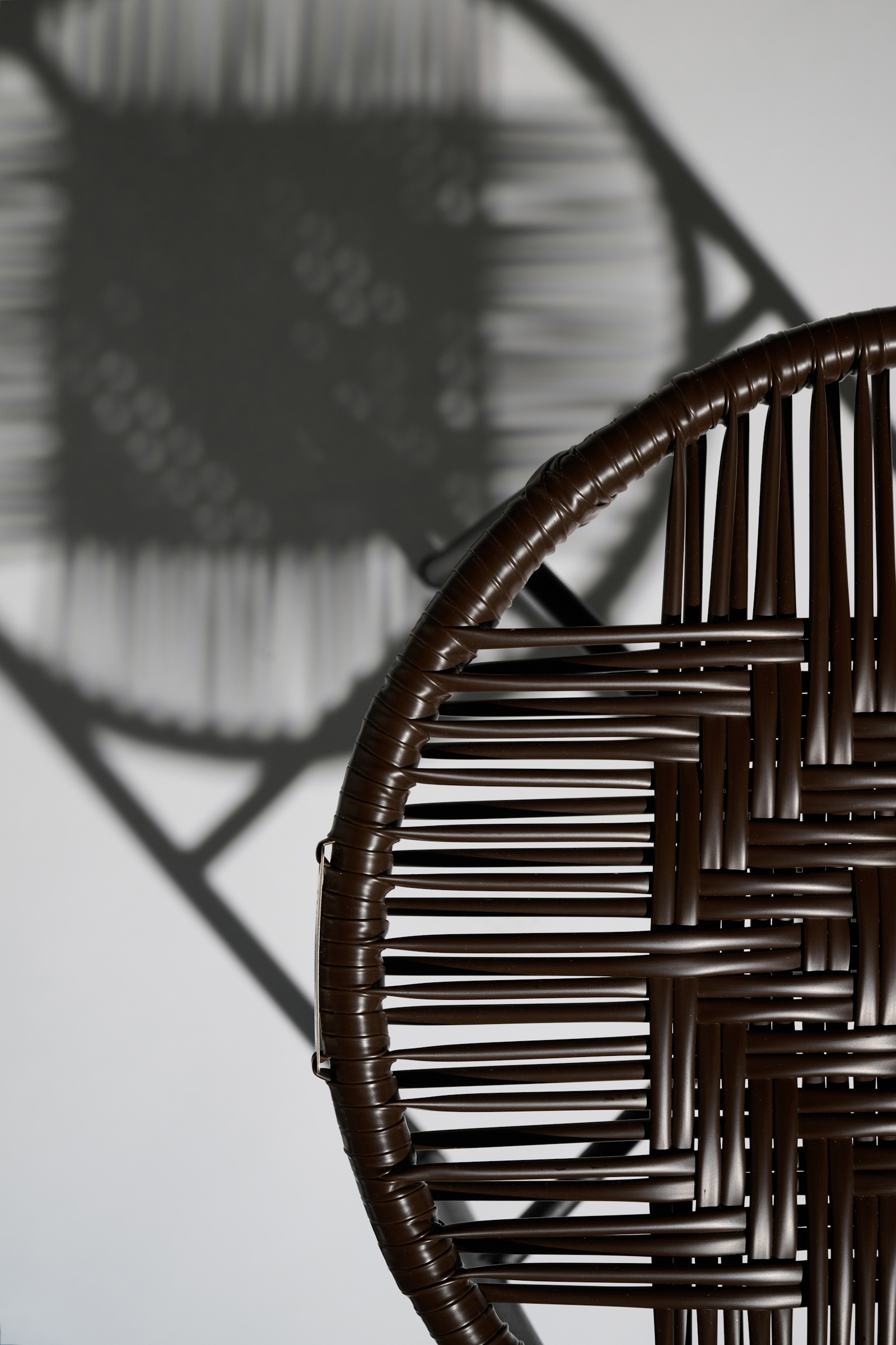 Dorothee Schumacher Handgeflochtener Hocker chocolate