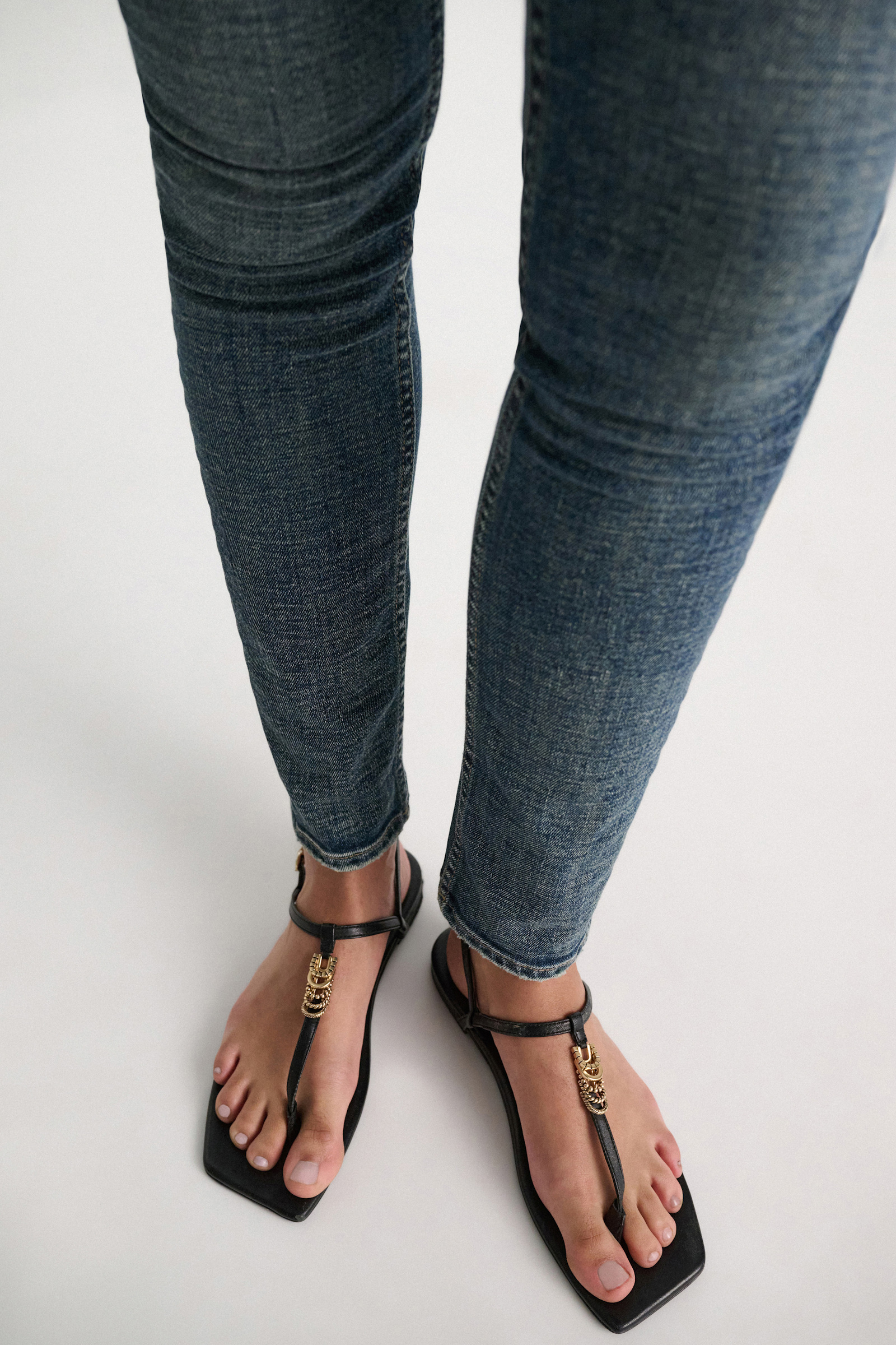 Dorothee Schumacher Sandals with signature D-rings pure black