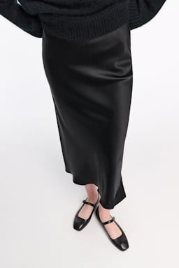 Dorothee Schumacher Mary-Jane Ballerinas mit D-Rose Detail pure black