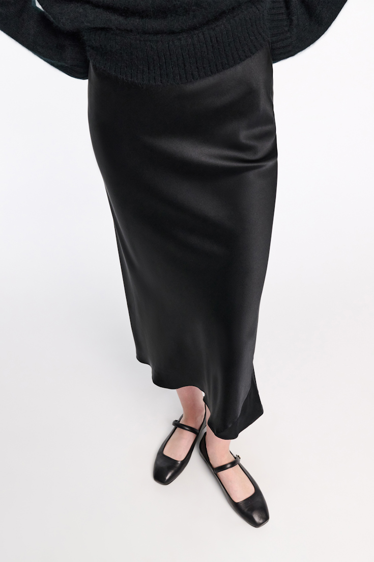 Dorothee Schumacher Mary-Jane Ballerinas mit D-Rose Detail pure black