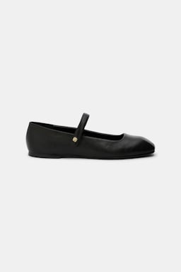 Dorothee Schumacher Mary-Jane Ballerinas mit D-Rose Detail pure black