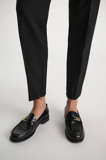 Dorothee Schumacher Loafers mit Signature D-Rings pure black