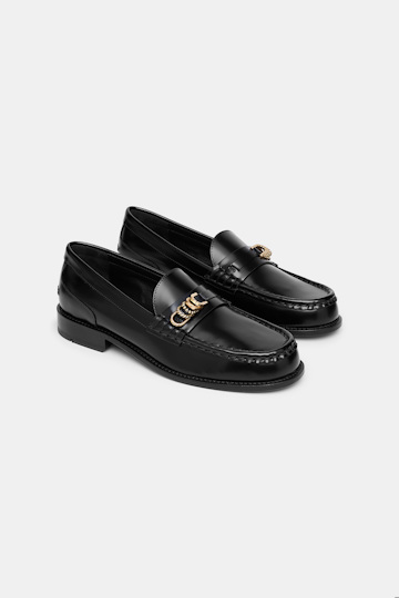 Dorothee Schumacher Loafers mit Signature D-Rings pure black