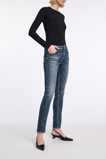 Dorothee Schumacher Slingback-Pumps mit Wedge Absatz pure black
