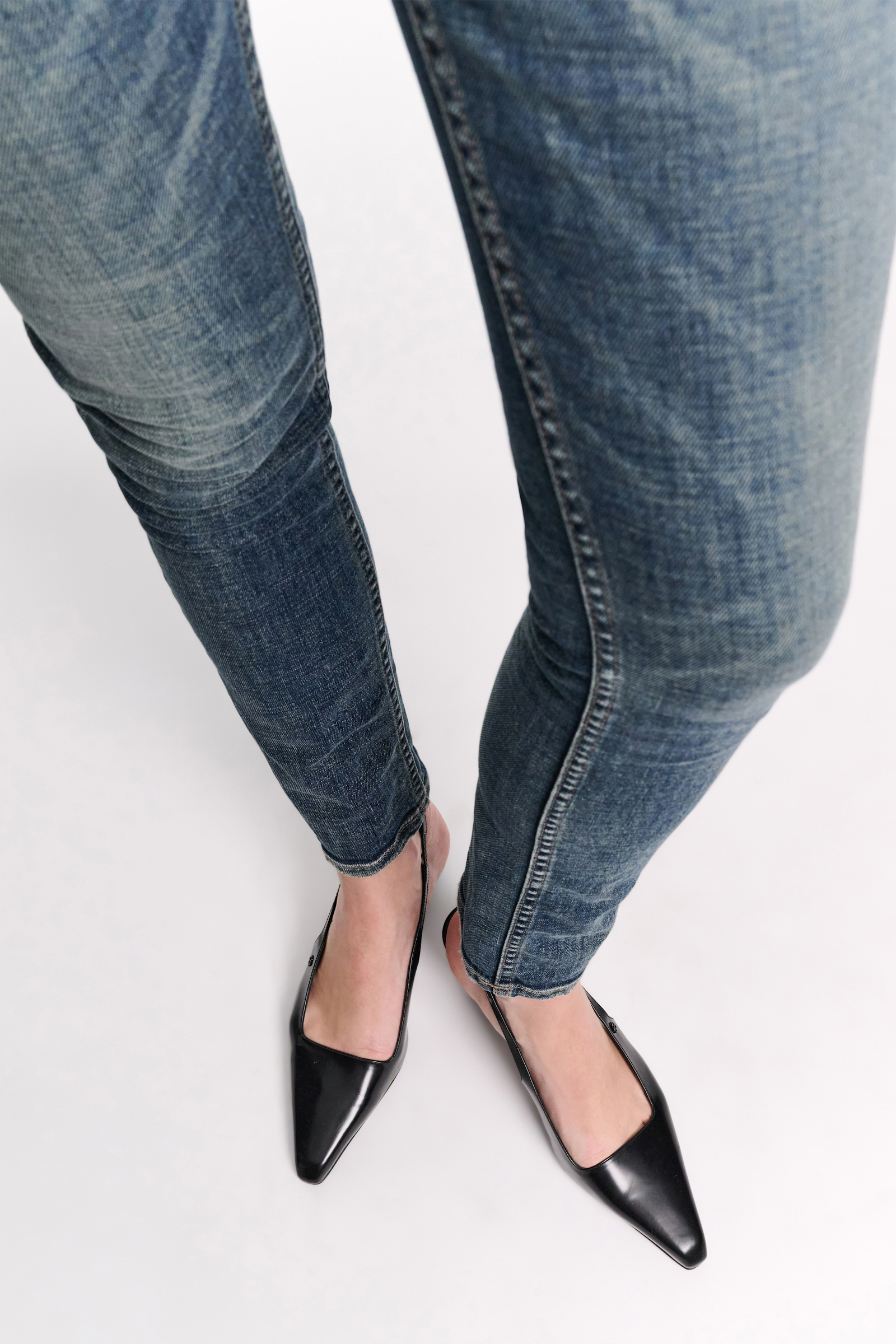 Dorothee Schumacher Slingback-Pumps mit Wedge Absatz pure black