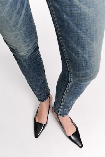 Dorothee Schumacher Slingback-Pumps mit Wedge Absatz pure black